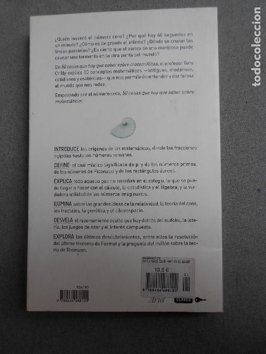 Libros de segunda mano de ciencias: 50 COSAS QUE HAY QUE SABER SOBRE MATEMATICAS - Foto 9