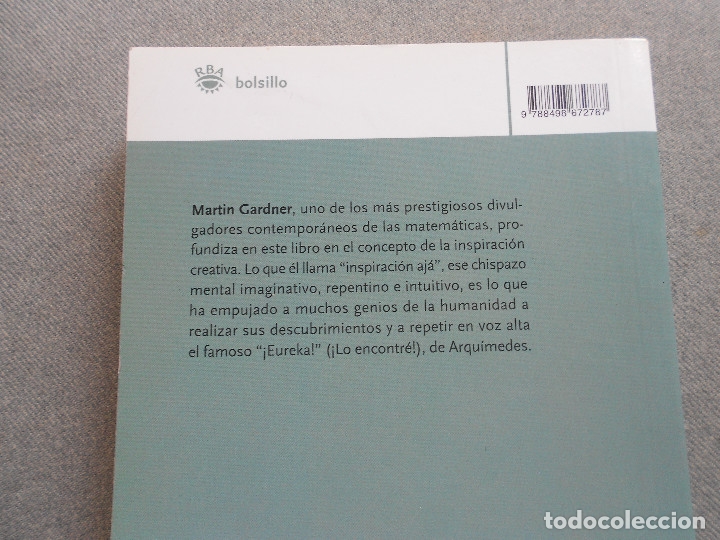 Libros de segunda mano de ciencias: AJA, INSPIRACION. MATEMATICAS QUE ESTIMULAN LA CREATIVIDAD - Foto 7