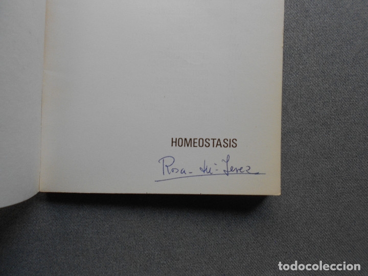 Libros de segunda mano: HOMEOSTASIS - Foto 3