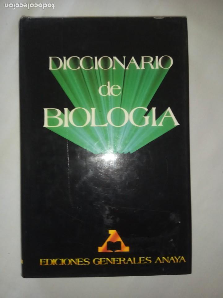 Libros de segunda mano: DICCIONARIO DE BIOLOG&Iacute;A - EDICIONES  ANAYA. - Foto 1