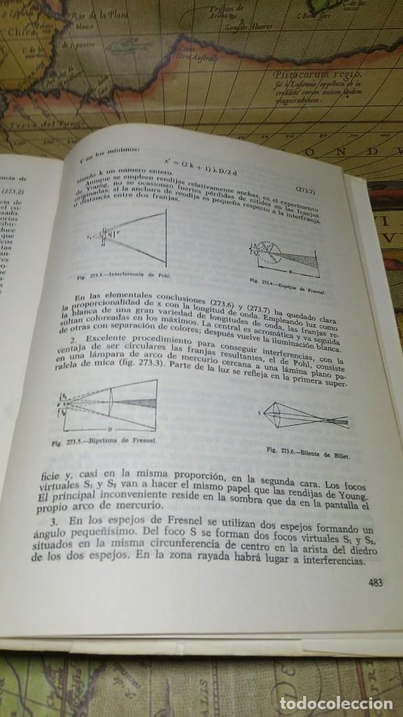 Libros de segunda mano de ciencias: FISICA GENERAL. JULI&Aacute;N S&Aacute;NCHEZ ROGR&Iacute;GUEZ. 1976 - Foto 7
