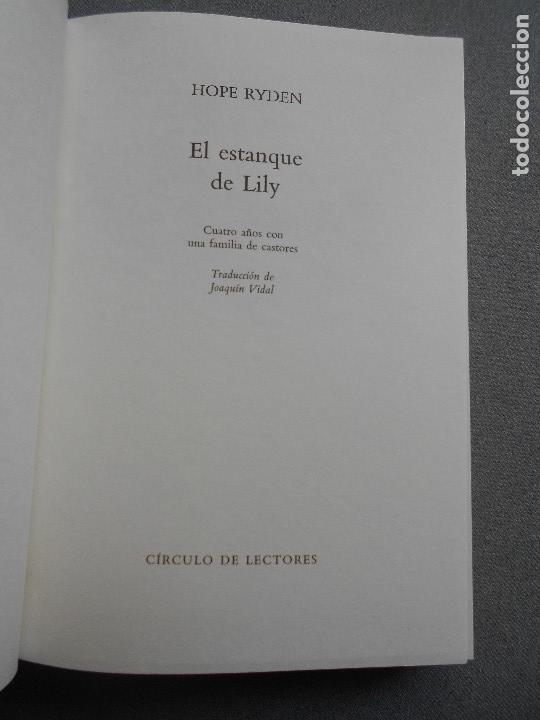 Libros de segunda mano: EL ESTANQUE DE LILY - Foto 4