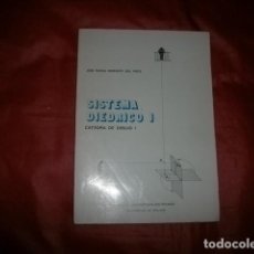 Libros de segunda mano de Ciencias: SISTEMA DIÉDRICO I - JOSÉ MARÍA MORENTE DELPOZO (CÁTEDRA DE DIBUJO)
