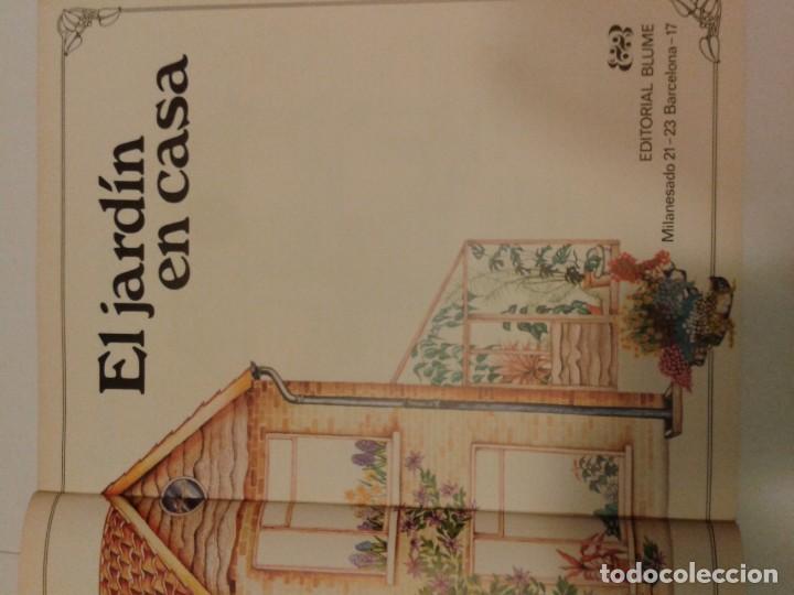 Libros de segunda mano: EL JARD&Iacute;N EN CASA 1977 VARIOS EDITORIAL BLUME - Foto 2