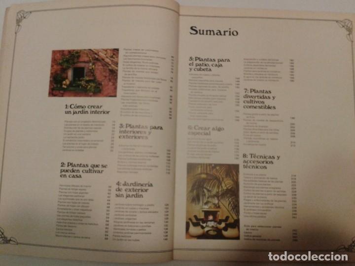 Libros de segunda mano: EL JARD&Iacute;N EN CASA 1977 VARIOS EDITORIAL BLUME - Foto 3