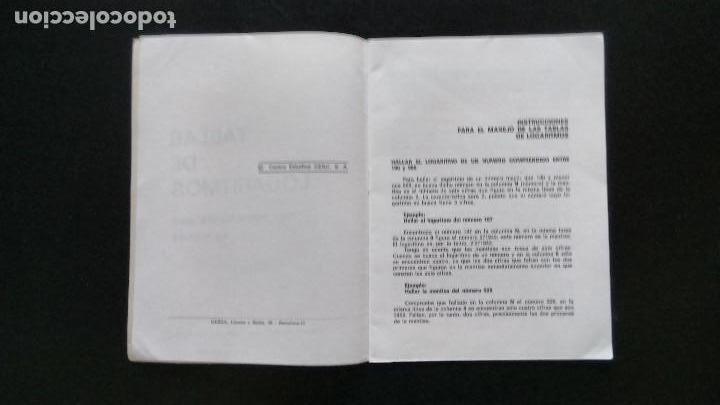 Libros de segunda mano de ciencias: TABLAS DE LOGARITMOS. CEAC. - Foto 3