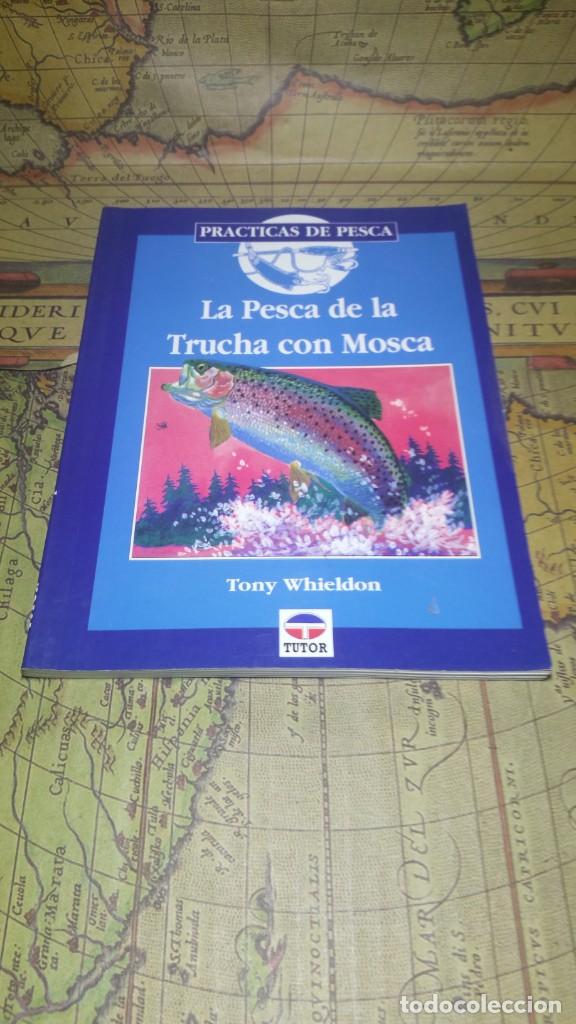 Libros de segunda mano: LA PESCA DE LA TRUCHA CON MOSCA. TONY WHIELDON. PR&Aacute;CTICAS DE PESCA. TUTOR 1995. - Foto 1