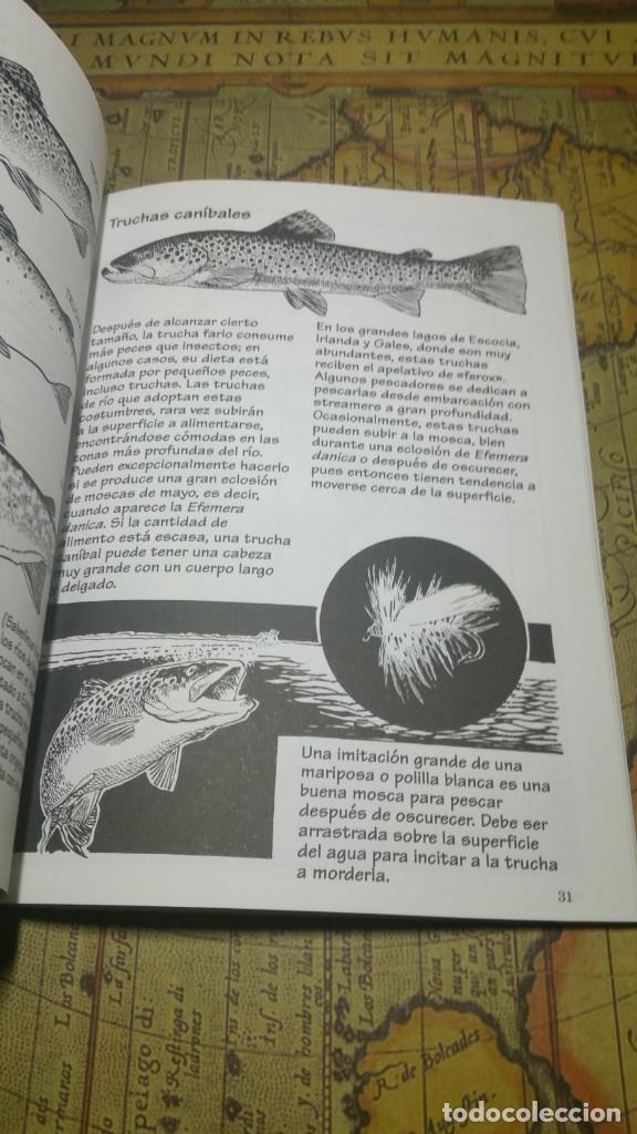 Libros de segunda mano: LA PESCA DE LA TRUCHA CON MOSCA. TONY WHIELDON. PR&Aacute;CTICAS DE PESCA. TUTOR 1995. - Foto 2