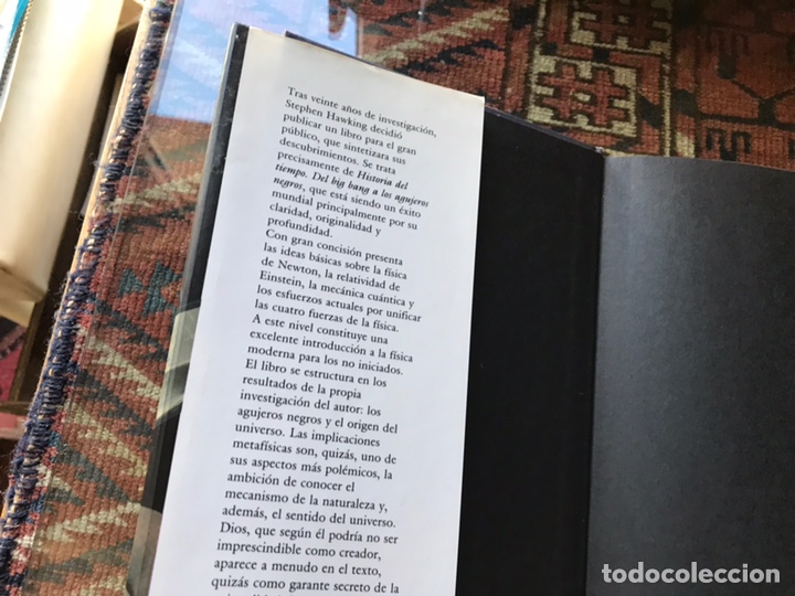 Libros de segunda mano de ciencias: Historia del tiempo. Stephen w. Hawking. C&iacute;rculo de lectores - Foto 3