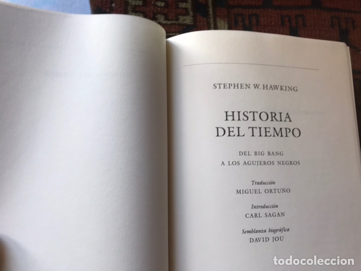 Libros de segunda mano de ciencias: Historia del tiempo. Stephen w. Hawking. C&iacute;rculo de lectores - Foto 4