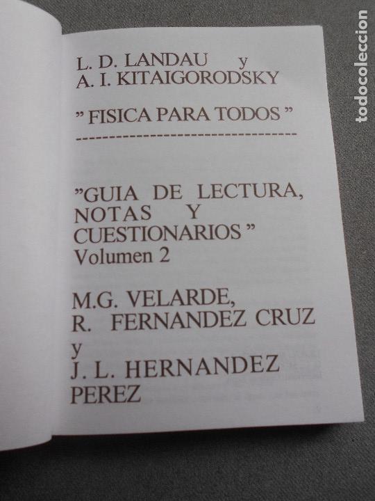 Libros de segunda mano de ciencias: FISICA PARA TODOS - Foto 2