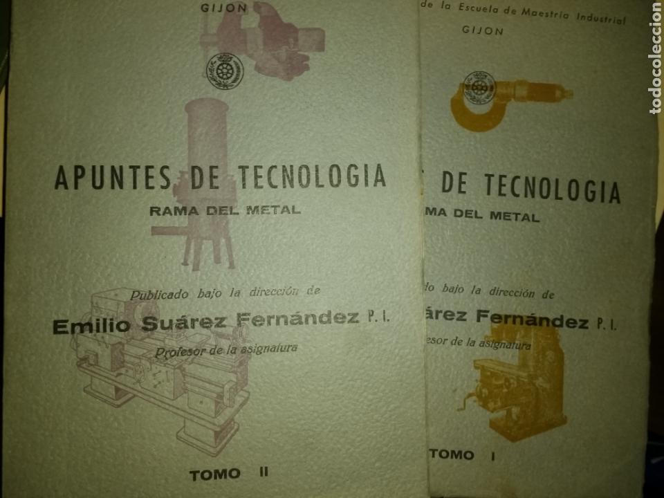 Libri di seconda mano: APUNTES DE TECNOLOG&Iacute;A. RAMA DEL METAL. TOMO I Y II. PUBLICACIONES DE LA ESCUELA DE MAESTR&Iacute;A INDUSTRI