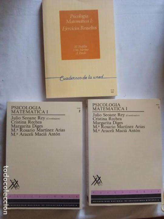 Libros de segunda mano de ciencias: PSICOLOGIA MATEMATICA I. 2 TOMOS+EJERCICIOS RESUELTOS. - Foto 1