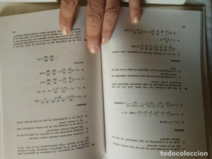 Libros de segunda mano de ciencias: PSICOLOGIA MATEMATICA I. 2 TOMOS+EJERCICIOS RESUELTOS. - Foto 3
