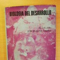 Libros de segunda mano: BIOLOGIA DEL DESARROLLO (JOSE M. GENIS GALVEZ) EDITORIAL ESPAXS. Lote 251517435