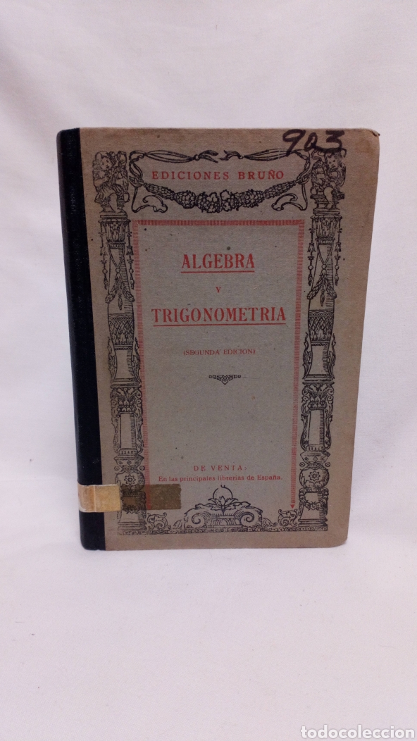Libros de segunda mano de ciencias: &Aacute;lgebra y trigonometr&iacute;a ediciones Bruno segunda edici&oacute;n buen estado - Foto 1