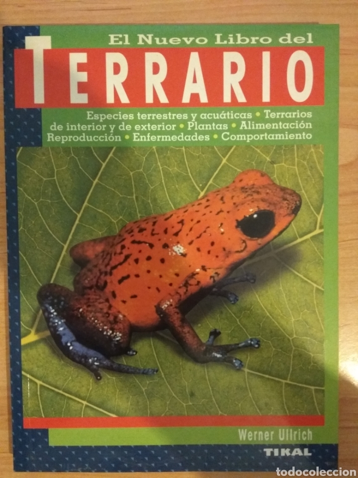 Libros de segunda mano: El nuevo libro del terrario. Werner Ullrich. Tikal - Foto 1