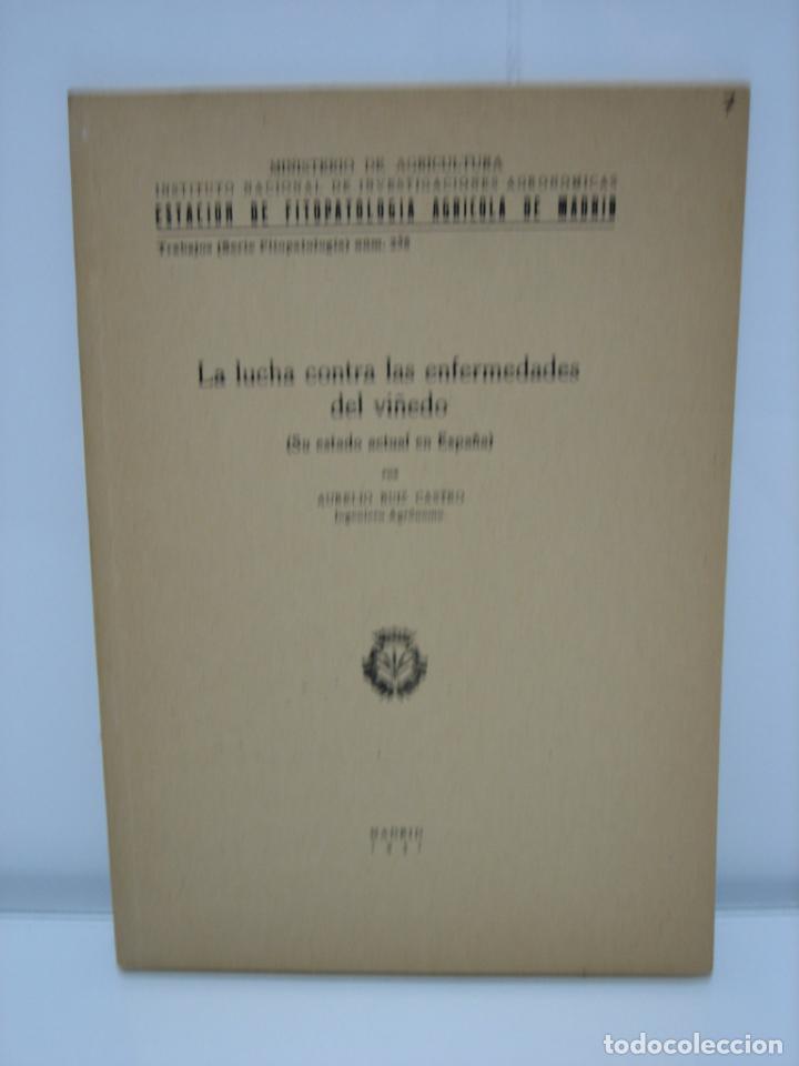 Libros de segunda mano: Libro sobre la lucha de enfermedades en el vi&ntilde;edo - Foto 1