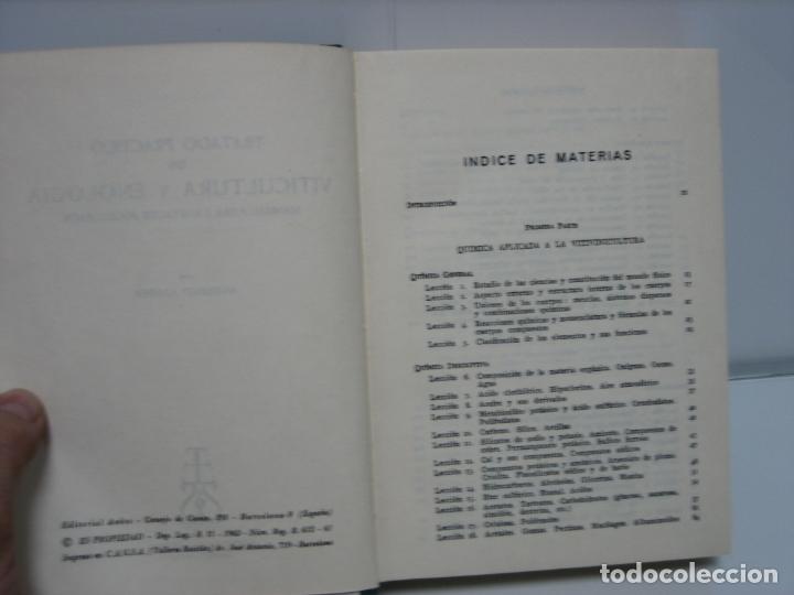 Libros de segunda mano: Tratado pr&aacute;ctico de Viticultura y enologia - Foto 3