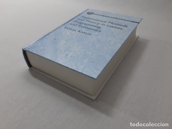 Libros de segunda mano de ciencias: Mathematical Methods and Theory in Games, Programming, and Economics - Samuel Karlin - Foto 2