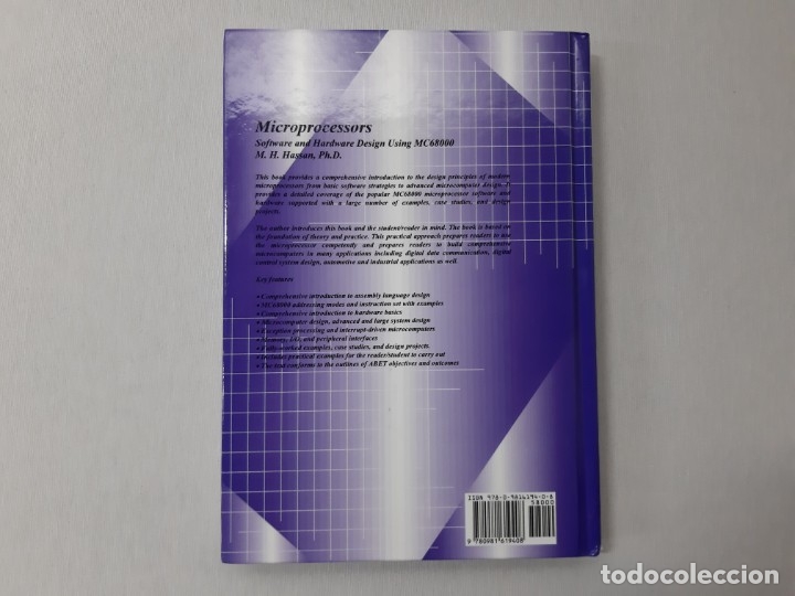 Libros de segunda mano de ciencias: Microprocessors Software and Hardware Design Using MC68000 - M. H. Hassan - Foto 4