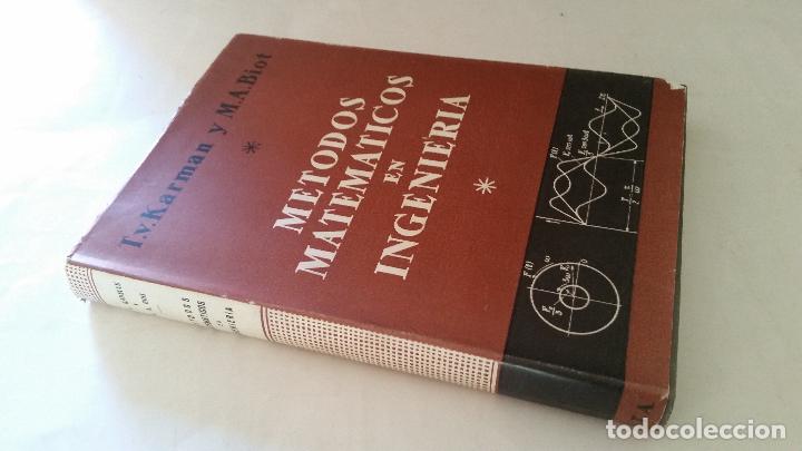 Gebrauchte B&uuml;cher der Wissenschaften: 1960 - KARMAN / BIOT - M&eacute;todos matem&aacute;ticos en ingenier&iacute;a