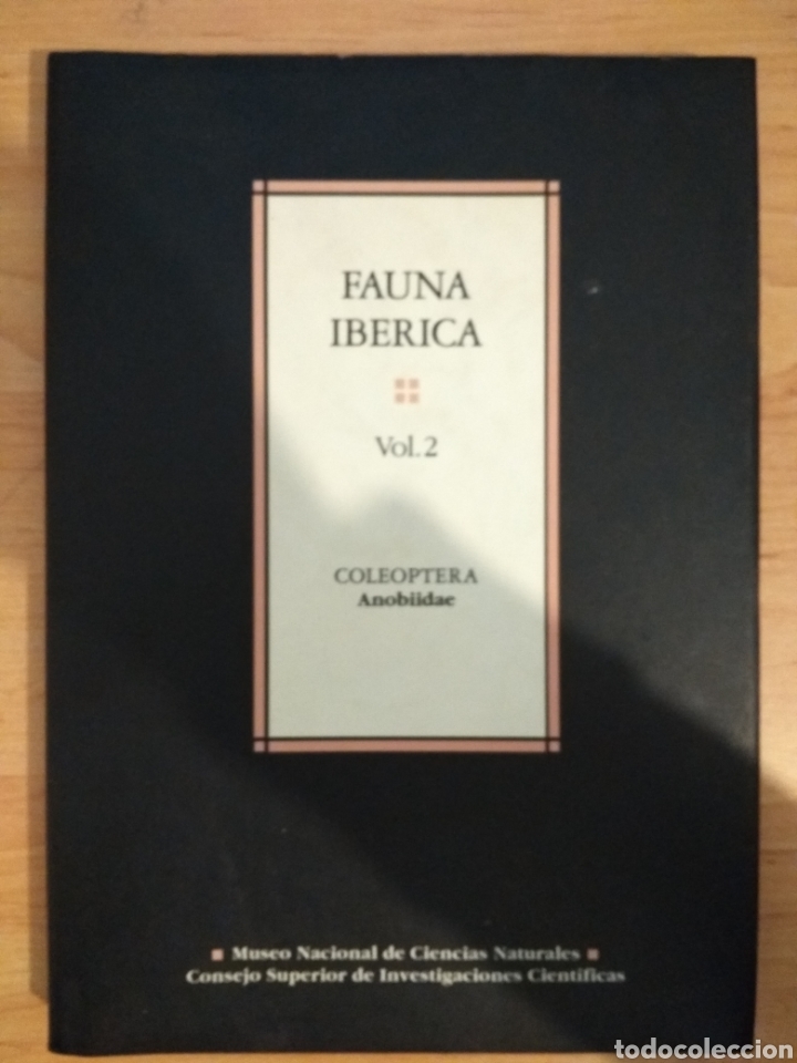 Libros de segunda mano: Fauna ib&eacute;rica. Vol. 2. Coleoptera. Anobiidae - Foto 1