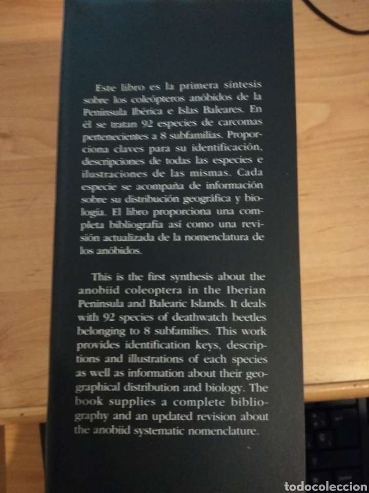 Libros de segunda mano: Fauna ib&eacute;rica. Vol. 2. Coleoptera. Anobiidae - Foto 2