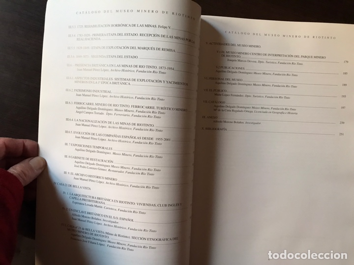 Libros de segunda mano: Cat&aacute;logo del nuevo museo de Riotinto. Como nuevo - Foto 5