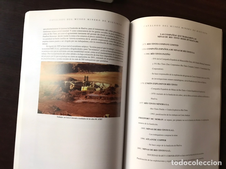 Libros de segunda mano: Cat&aacute;logo del nuevo museo de Riotinto. Como nuevo - Foto 7