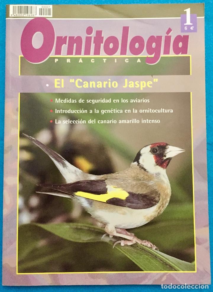 Libros de segunda mano: ORNITOLOGIA PRACTICA. N&ordm; 1. EL CANARIO JASPE. - Foto 1