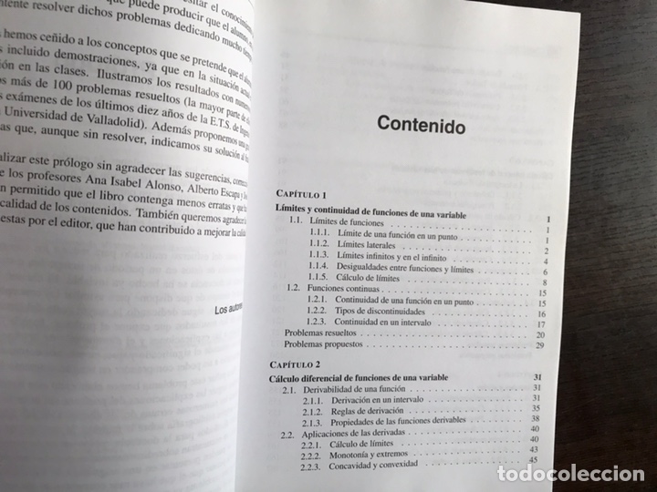 Libros de segunda mano de ciencias: C&aacute;lculo. Pablo Mart&iacute;n. Como nuevo - Foto 5
