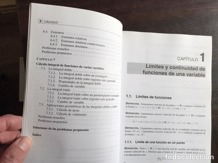 Libros de segunda mano de ciencias: C&aacute;lculo. Pablo Mart&iacute;n. Como nuevo - Foto 7