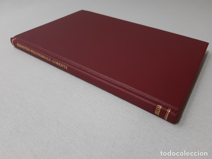 Libros de segunda mano de ciencias: Bernstein Polynomials - G. G. Lorentz - Foto 1