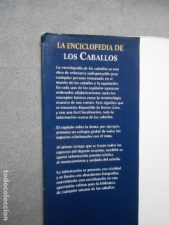 Libros de segunda mano: LA ENCICLOPEDIA DEL CABALLO - Foto 3