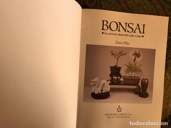 Libros de segunda mano: Bonsai. Su correcto desarrollo pas&oacute; a paso. Dale Pike. Como nuevo - Foto 3