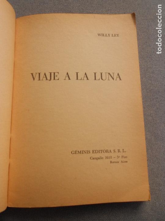 Libros de segunda mano de ciencias: VIAJE A LA LUNA - Foto 2