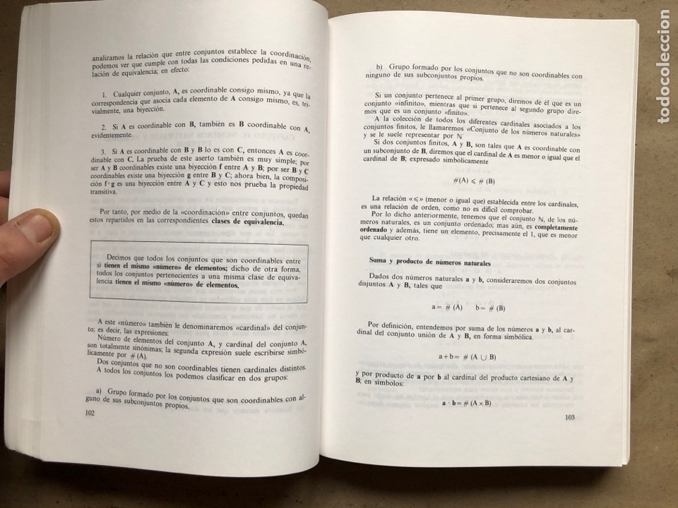 Libros de segunda mano de ciencias: MATEM&Aacute;TICAS B&Aacute;SICAS. VICTOR HERN&Aacute;NDEZ, RICARDI V&Eacute;LEZ E ILDEFONSO Y&Aacute;&Ntilde;EZ. UNED 1988. - Foto 4