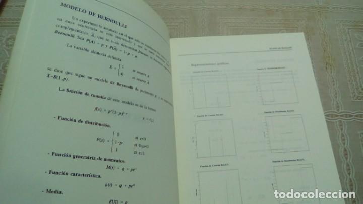 Libros de segunda mano de ciencias: MODELOS PROBABILISTICOS Y TABLAS ESTADISTICAS.- JOSE LUIS PEREZ DIEZ DE LOS RIOS - Foto 4