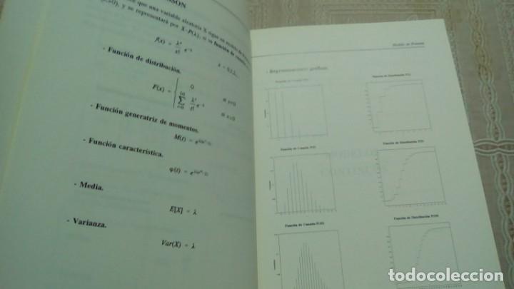 Libros de segunda mano de ciencias: MODELOS PROBABILISTICOS Y TABLAS ESTADISTICAS.- JOSE LUIS PEREZ DIEZ DE LOS RIOS - Foto 5