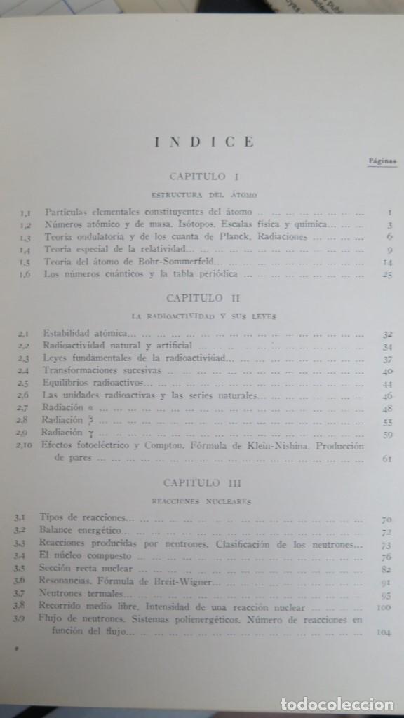 Libros de segunda mano de ciencias: TEORIA DE REACTORES Y ELEMENTOS DE INGENIERIA NUCLEAR. FEDERICO GODED - Foto 2