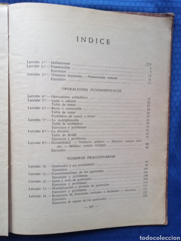 Libros de segunda mano de ciencias: ARITM&Eacute;TICA 1958 SEGUNDO GRADO EDITORIAL LUIS VIVES - Foto 2