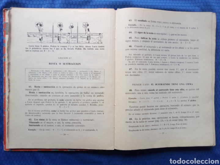 Libros de segunda mano de ciencias: ARITM&Eacute;TICA 1958 SEGUNDO GRADO EDITORIAL LUIS VIVES - Foto 9