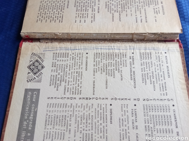 Libros de segunda mano de ciencias: ARITM&Eacute;TICA 1958 SEGUNDO GRADO EDITORIAL LUIS VIVES - Foto 11