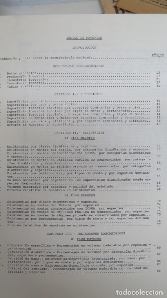 Libros de segunda mano: INVENTARIO FORESTAL NACIONAL. REGION DE LEVANTE - Foto 2