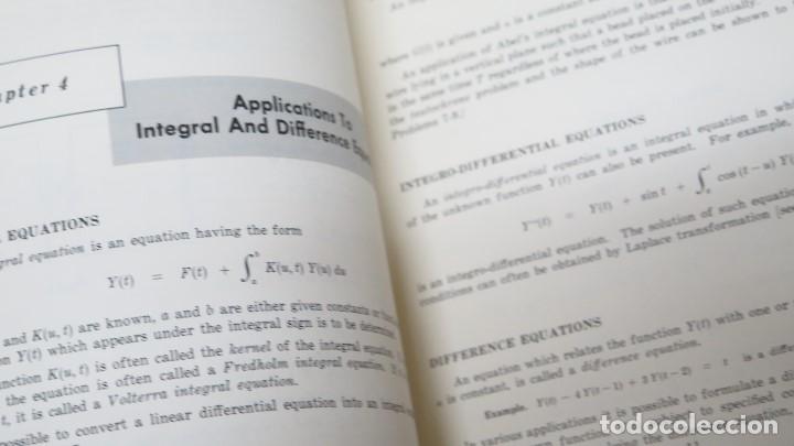 Libros de segunda mano de ciencias: THEORY AND PROBLEMS OF LAPLACE TRANSFORMS. MURRAY R. SPIEGEL - Foto 4