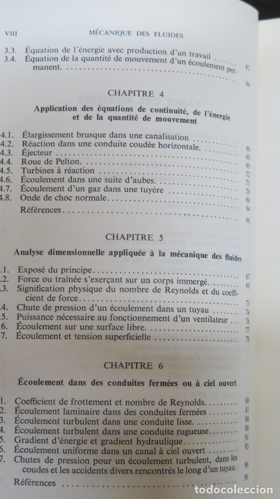 Libros de segunda mano de ciencias: Introduction a la m&eacute;canique des fluides et la transmission de la chaleur. KAY - Foto 3