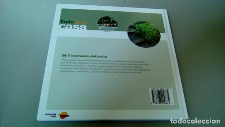 Libros de segunda mano: TODO PARA LA CASA N&ordm; 24. CONSTRUCCION DEL JARDIN. ELEMENTOS ESTRUCTURALES - Foto 2
