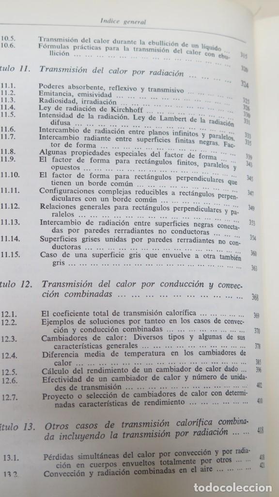 Libros de segunda mano de ciencias: TRANSMISION DEL CALOR. ALAN J. CHAPMAN - Foto 5