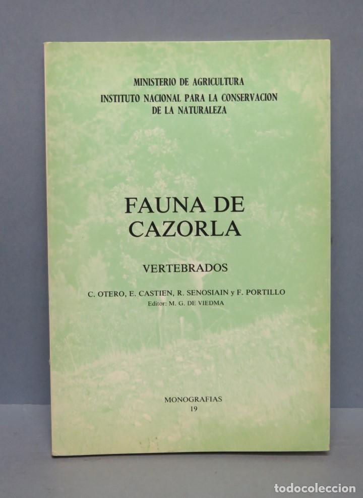 Libros de segunda mano: FAUNA DE CAZORLA. VERTEBRADOS. VV.AA - Foto 1